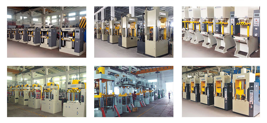 hydraulic press machines display