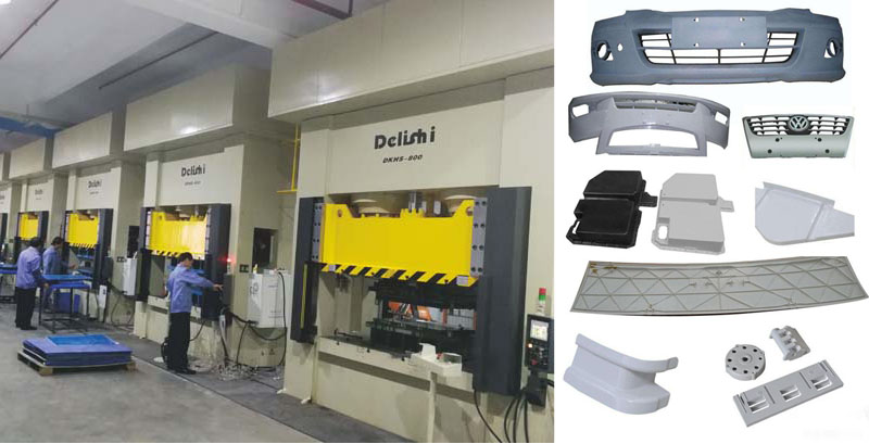 Frame Rails Precision Hydraulic Molding Machine Applications
